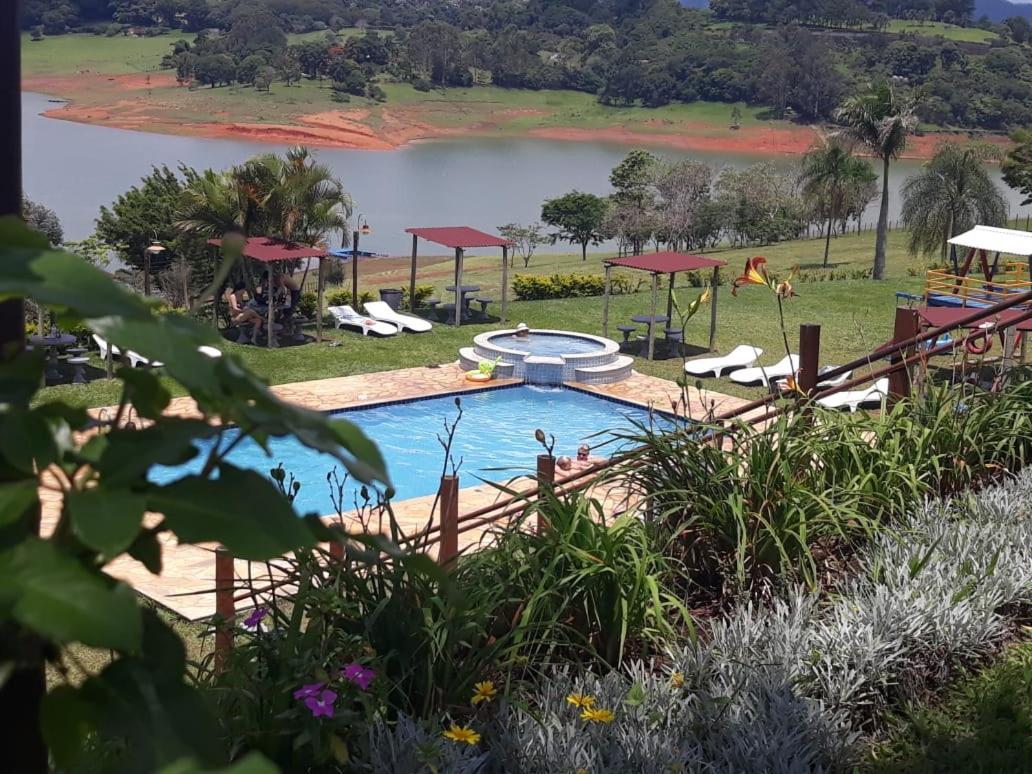 Chale Represa Recanto Varanda Do Sol Joanópolis Exterior foto